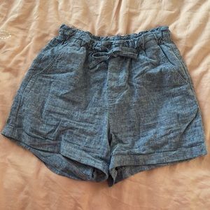 Uniqlo linen shorts